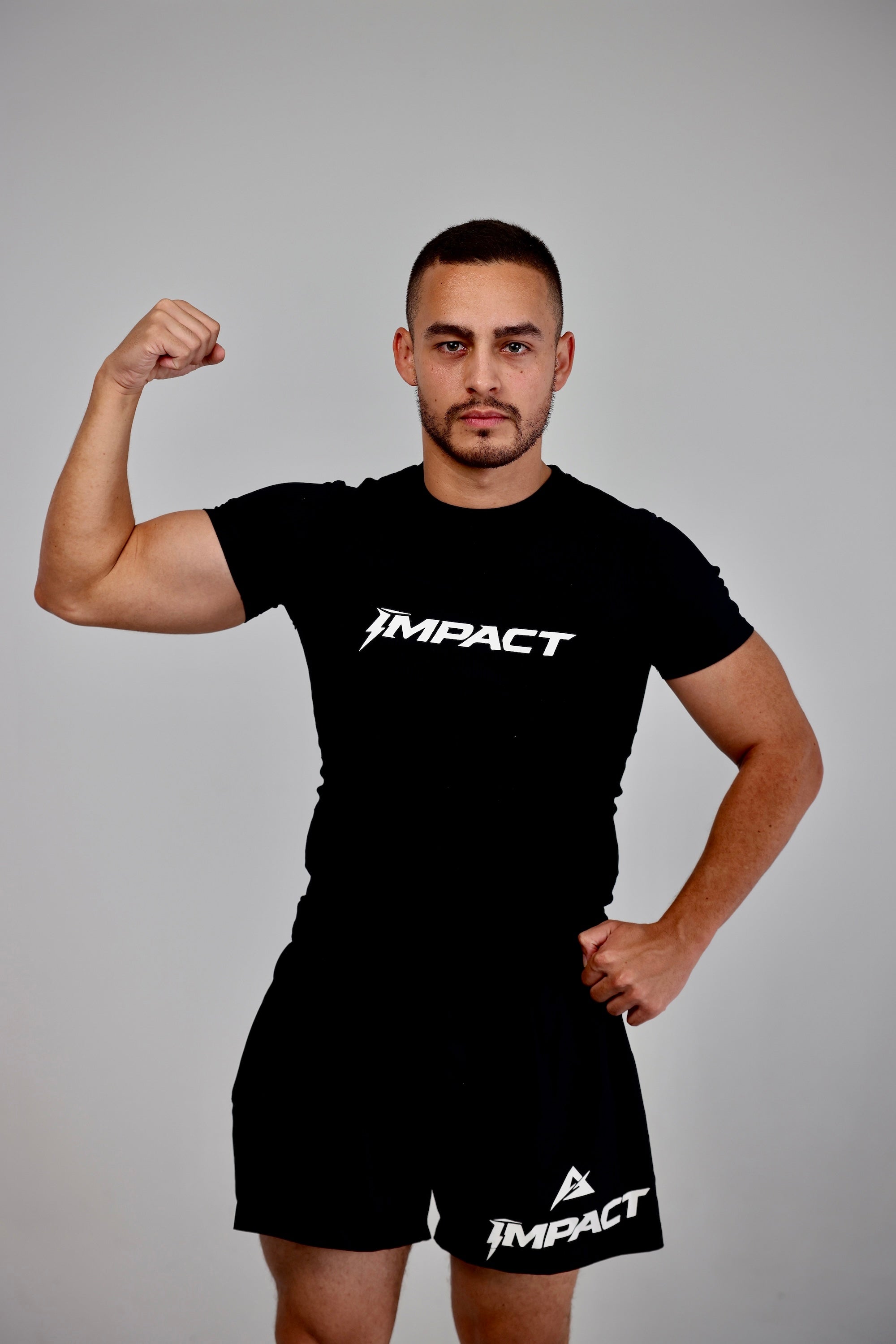 IMPACT Compression Tee – Black