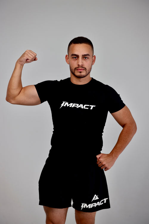 IMPACT Compression Tee – Black