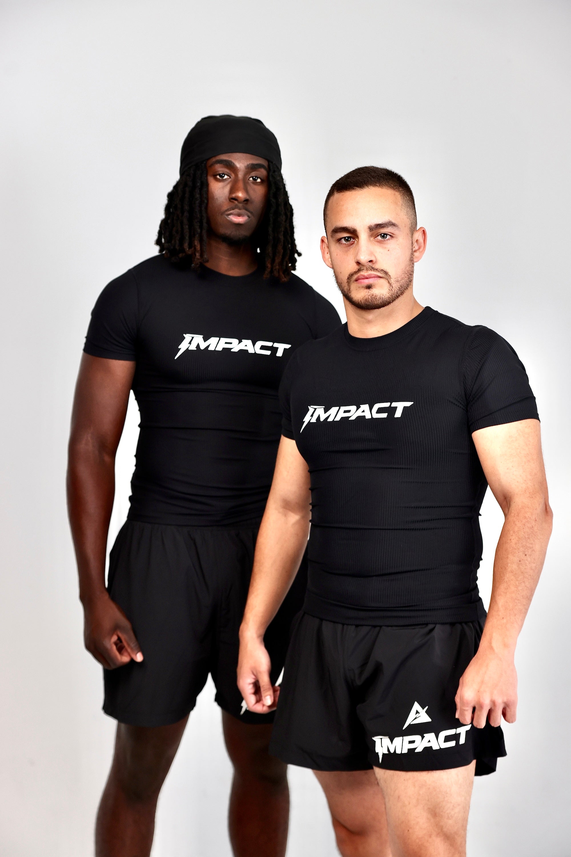 IMPACT Compression Tee – Black
